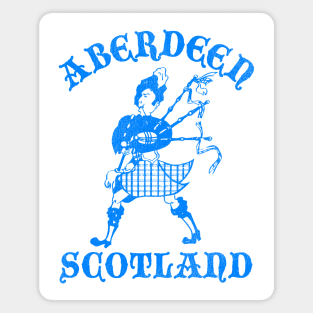 Aberdeen Scotland Retro Tourist Souvenir Magnet